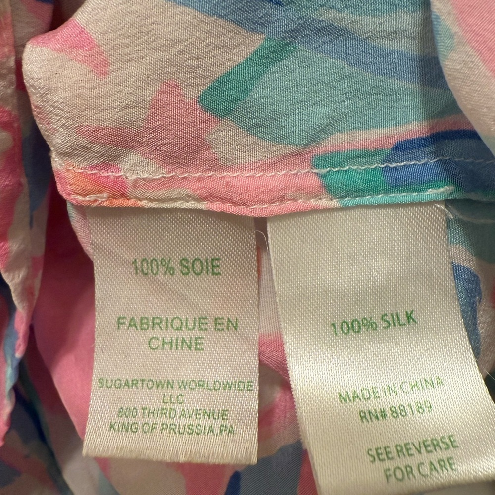 Lilly Pulitzer Elsa Out To Sea Top - Picture 7 of 7